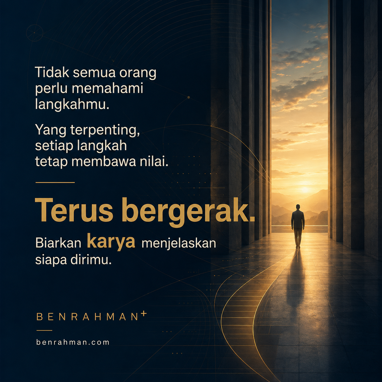 BR Daily Reflection Series 001 — Terus Bergerak
