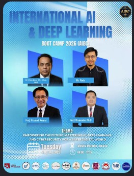 Poster International AI and Deep Learning Boot Camp
