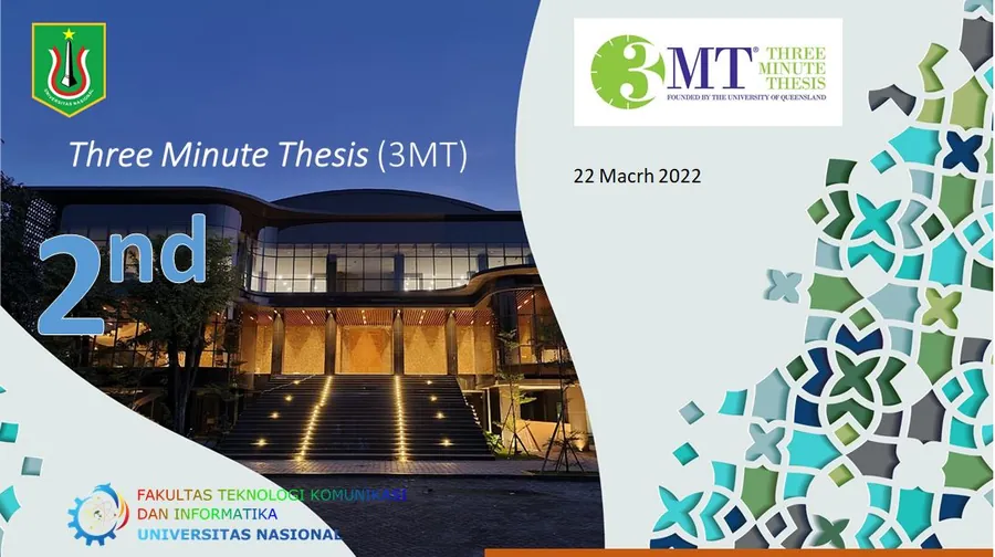 Pengakuan dalam Three Minute Thesis