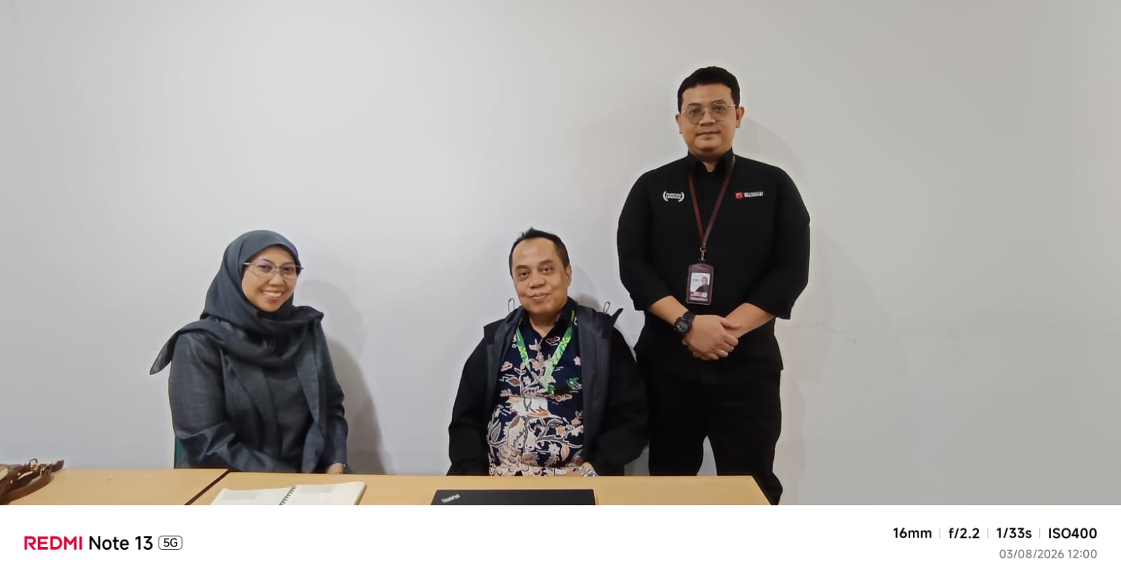 Pertemuan dan diskusi kolaborasi dengan Universitas Bakrie